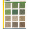 Sidec-Colour Chart_Deco Broadcast_groen-bruin tinten